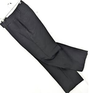 ANN TAYLOR! ULTRA TAILORED, RICH BLACK WIDE LEG "HOLLYWOOD" STYLE SLACKS! SZ 8
